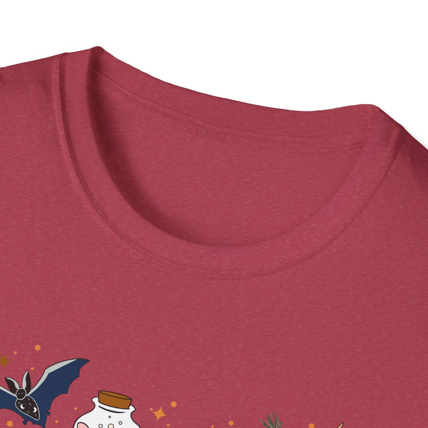 Boho Mystic Unisex T-Shirt, Cute Casual Tee for Everyday Wear, Perfect for Halloween, Gift for Witchy Friends, Trendy Graphic Tee
