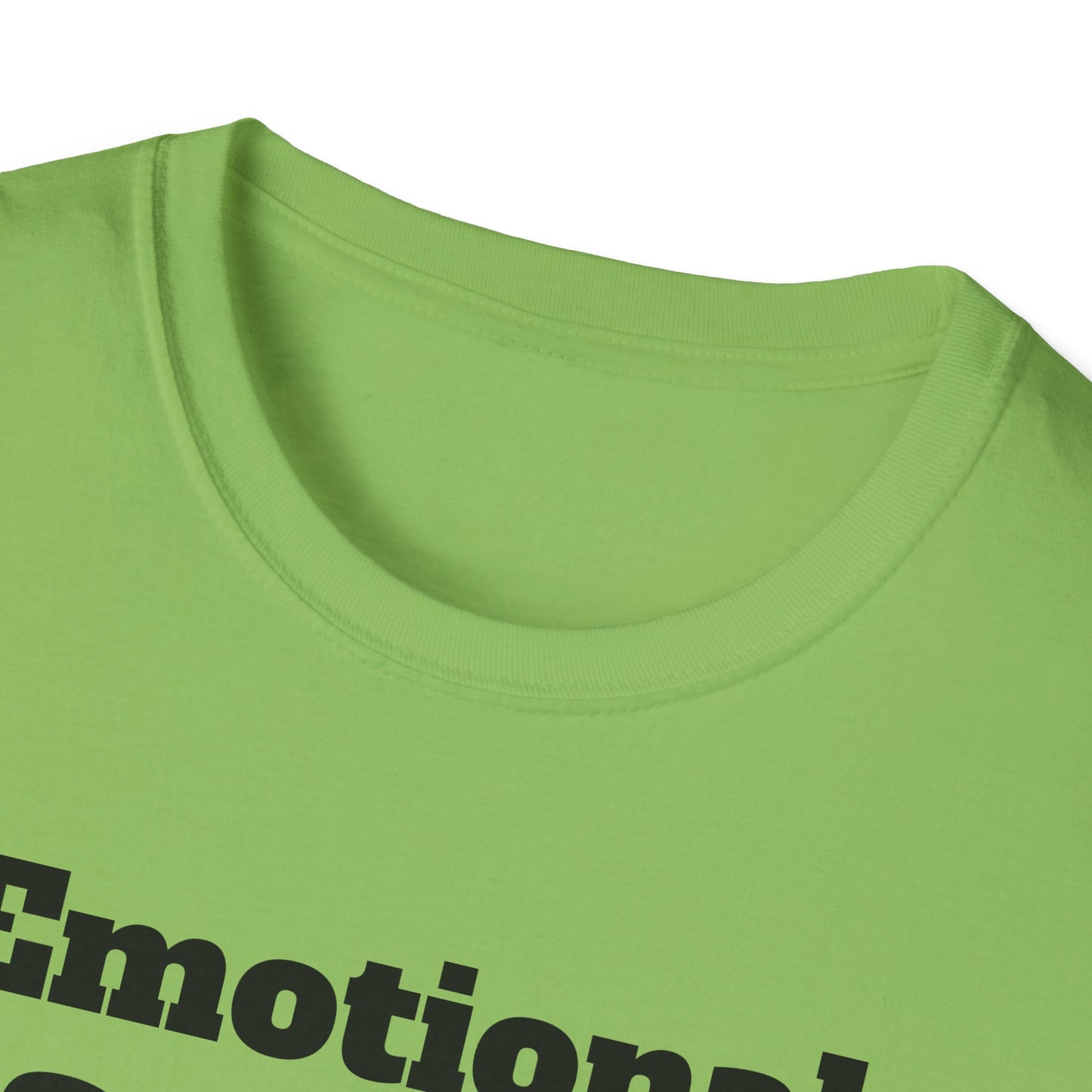 Emotional Support Human T-Shirt, Unisex Funny Tee, Pet Lover Gift, Animal Support Shirt, Casual Wear for Humans, Cute Animal Paw Print