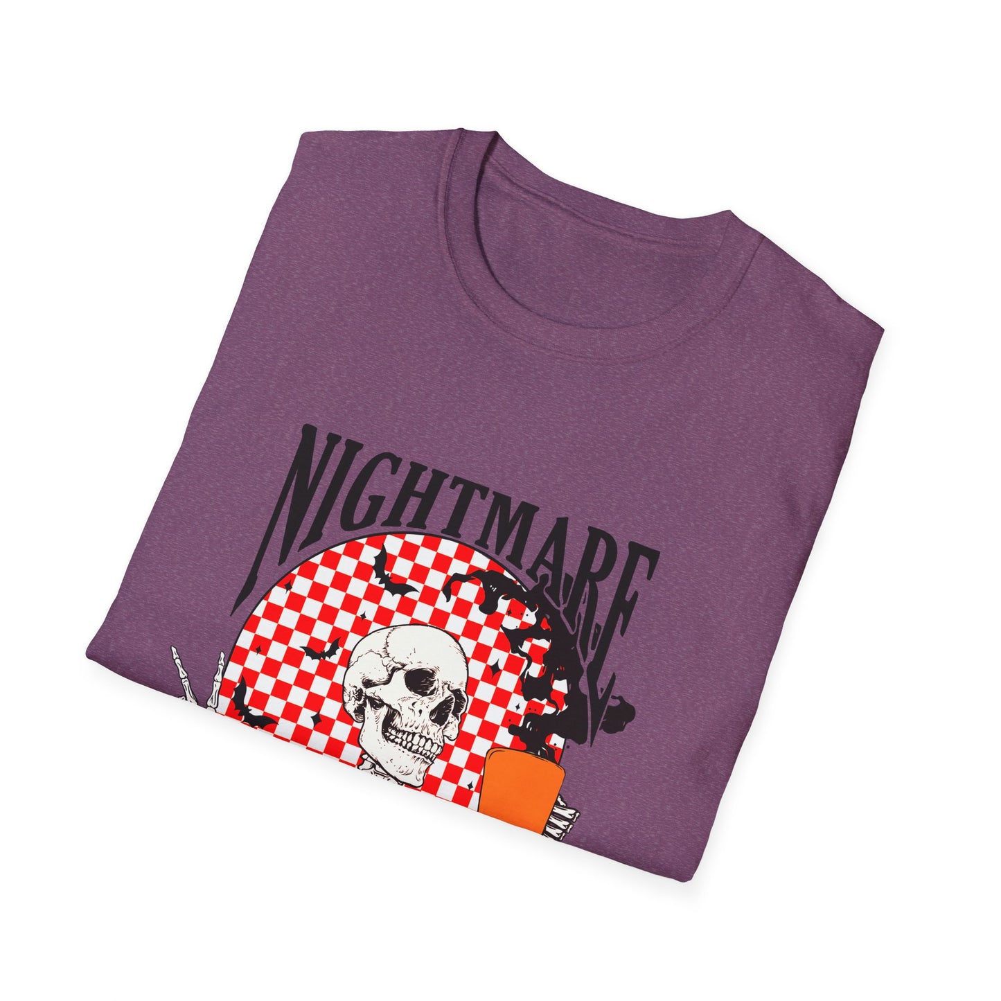 Nightmare Before Coffee Unisex T-Shirt, Halloween Gift, Skeleton Tee, Funny Coffee Shirt, Graphic Tee for Coffee Lovers