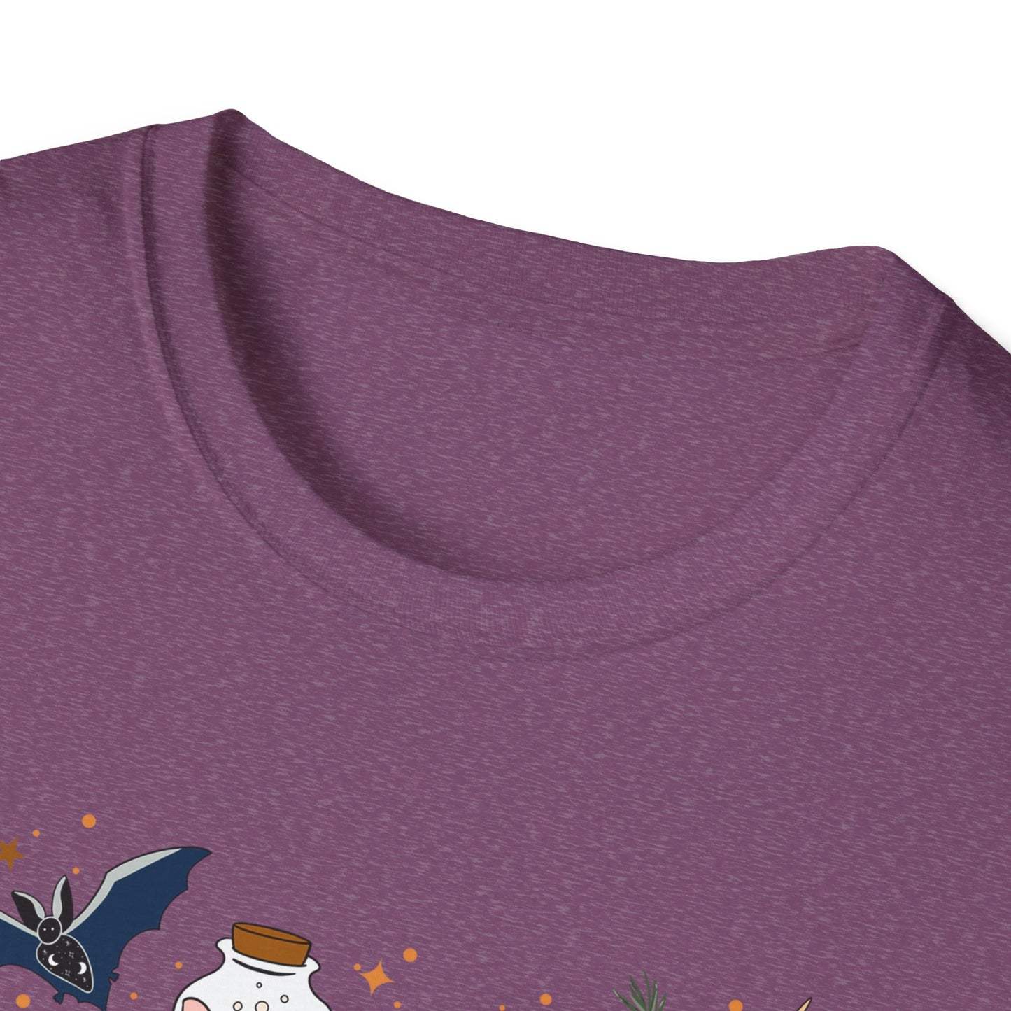Boho Mystic Unisex T-Shirt, Cute Casual Tee for Everyday Wear, Perfect for Halloween, Gift for Witchy Friends, Trendy Graphic Tee