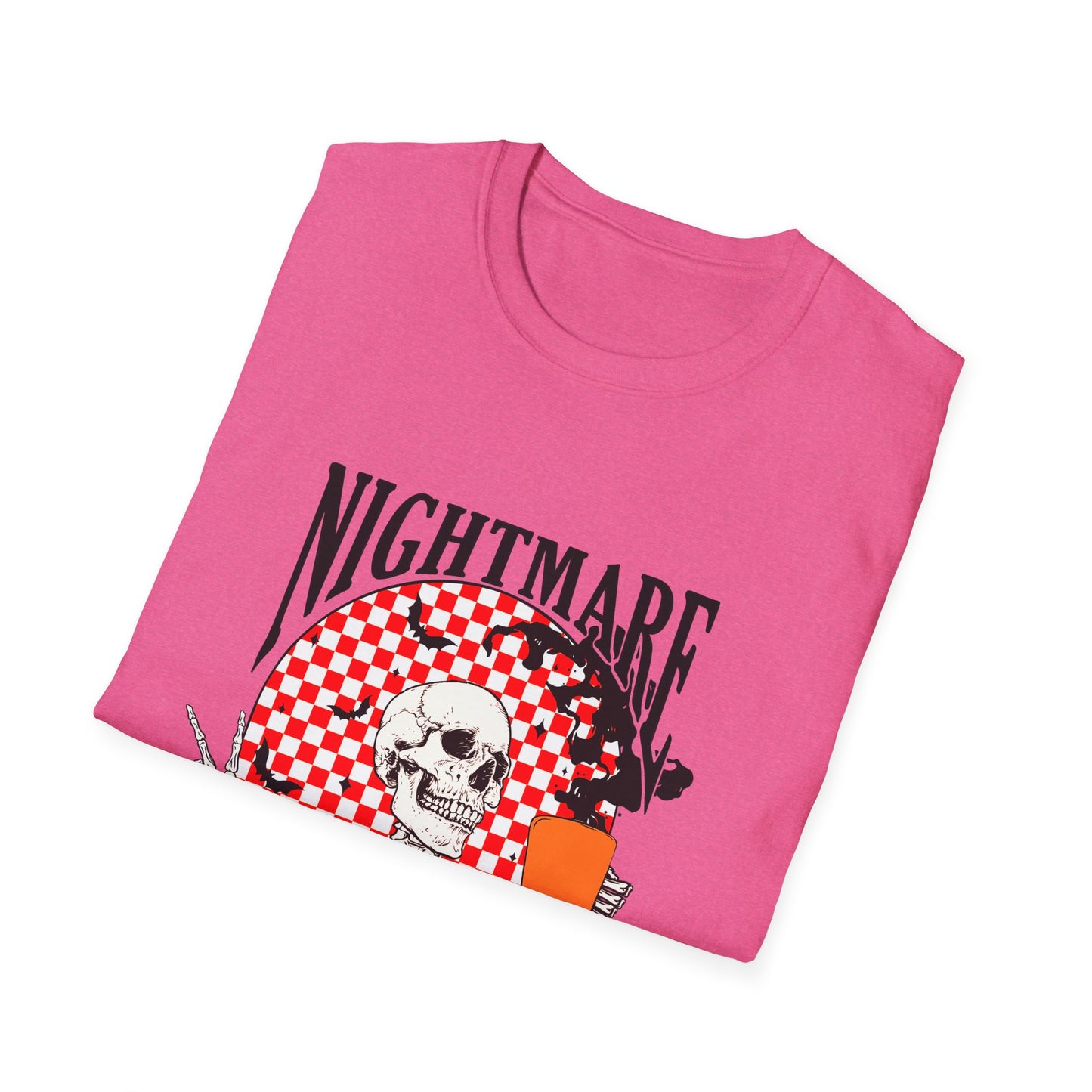 Nightmare Before Coffee Unisex T-Shirt, Halloween Gift, Skeleton Tee, Funny Coffee Shirt, Graphic Tee for Coffee Lovers