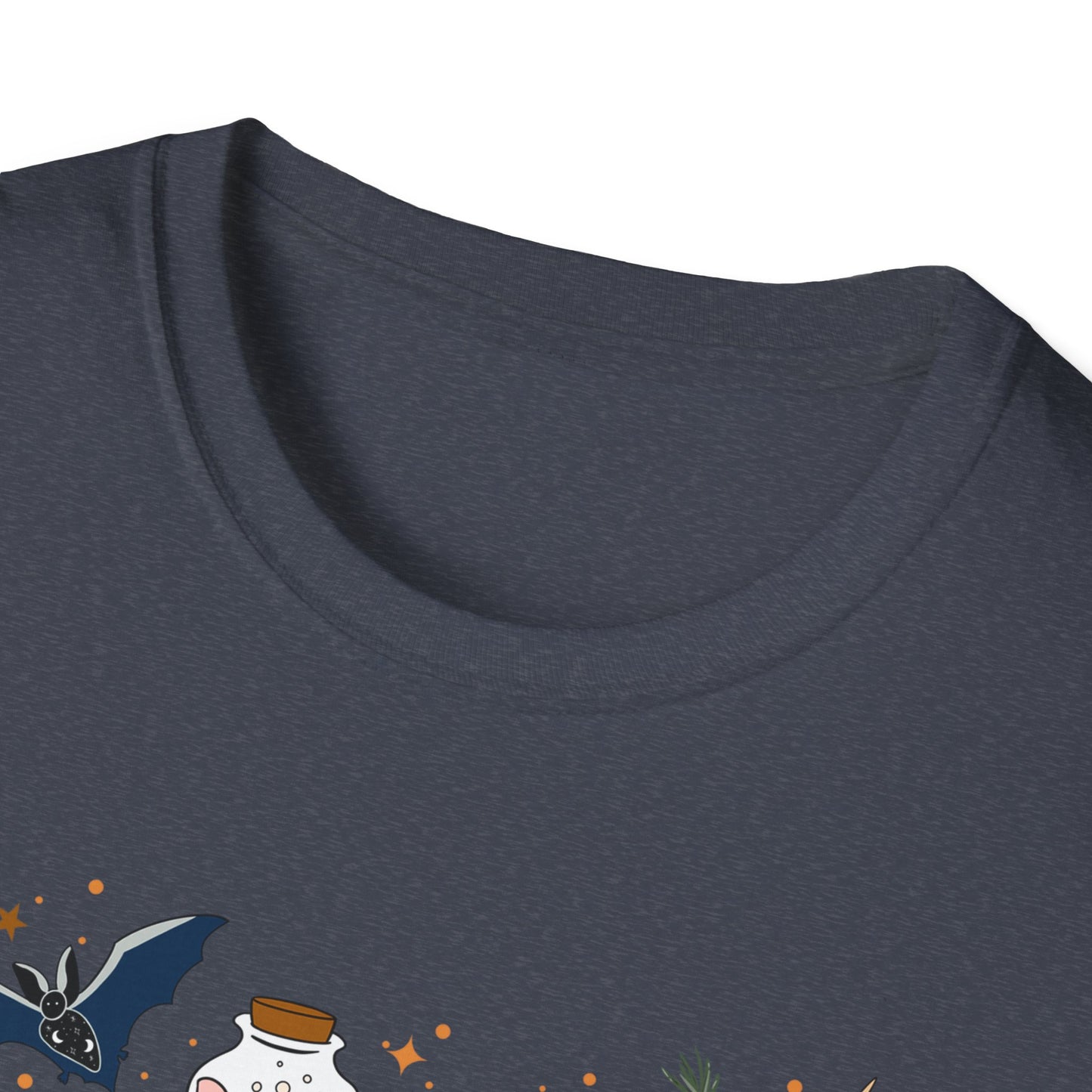 Boho Mystic Unisex T-Shirt, Cute Casual Tee for Everyday Wear, Perfect for Halloween, Gift for Witchy Friends, Trendy Graphic Tee