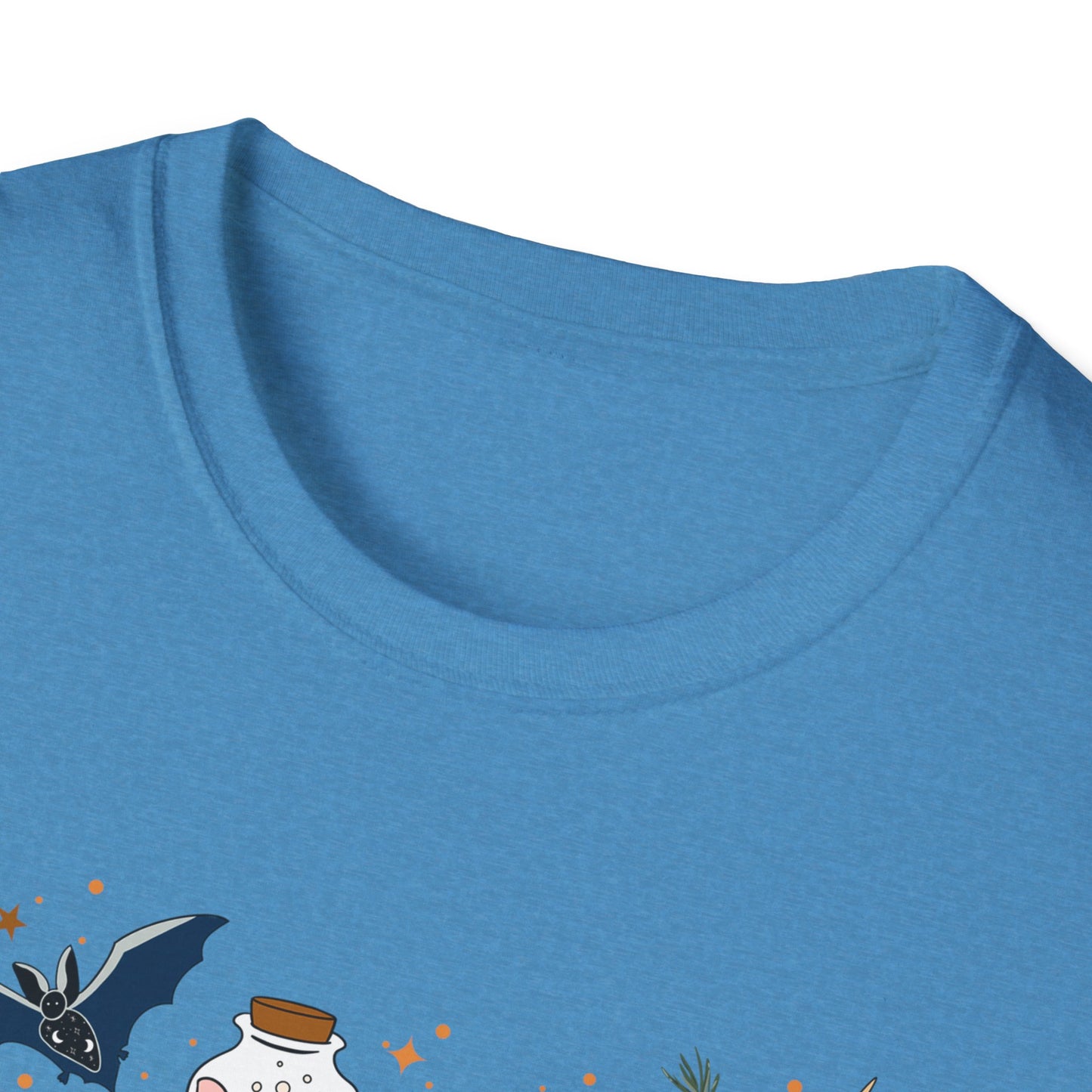 Boho Mystic Unisex T-Shirt, Cute Casual Tee for Everyday Wear, Perfect for Halloween, Gift for Witchy Friends, Trendy Graphic Tee