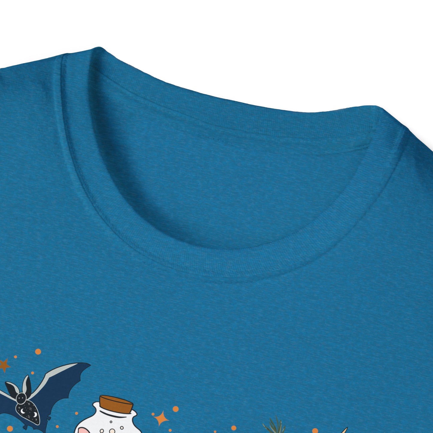 Boho Mystic Unisex T-Shirt, Cute Casual Tee for Everyday Wear, Perfect for Halloween, Gift for Witchy Friends, Trendy Graphic Tee