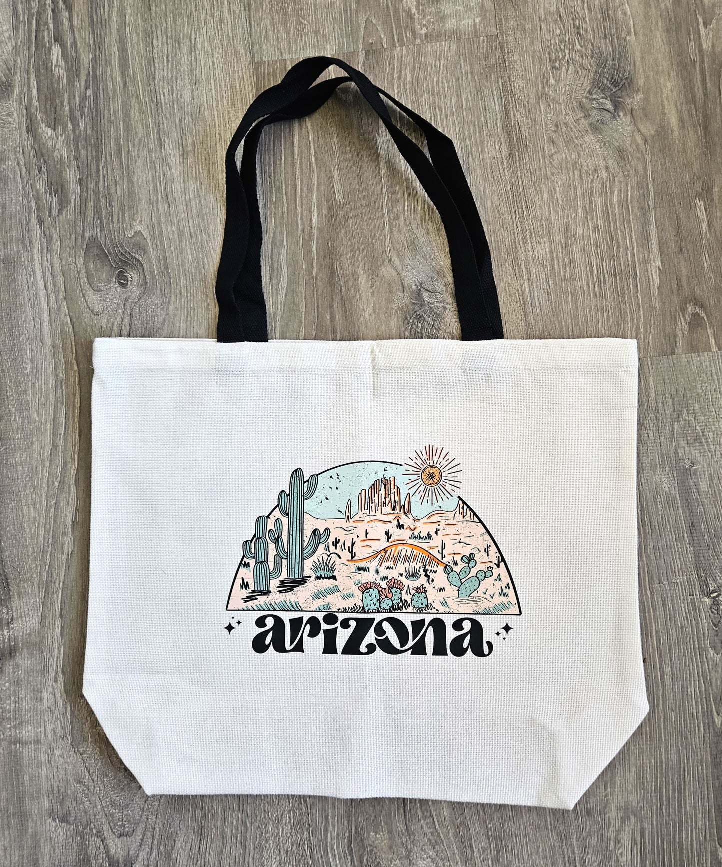 Arizona Canvas Bag - Desert Blossom Gifts