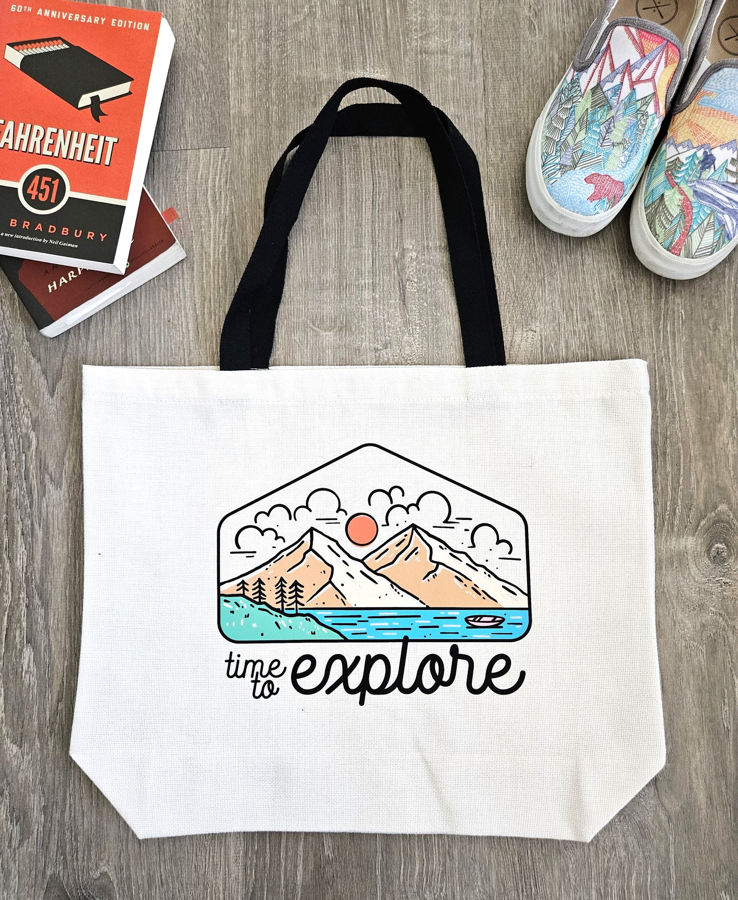 Explore Canvas Bag - Desert Blossom Gifts