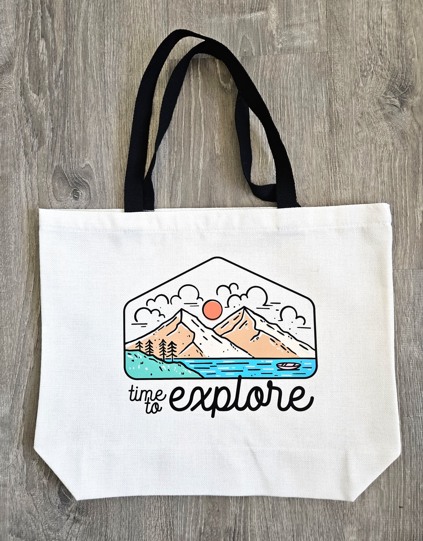 Explore Canvas Bag - Desert Blossom Gifts