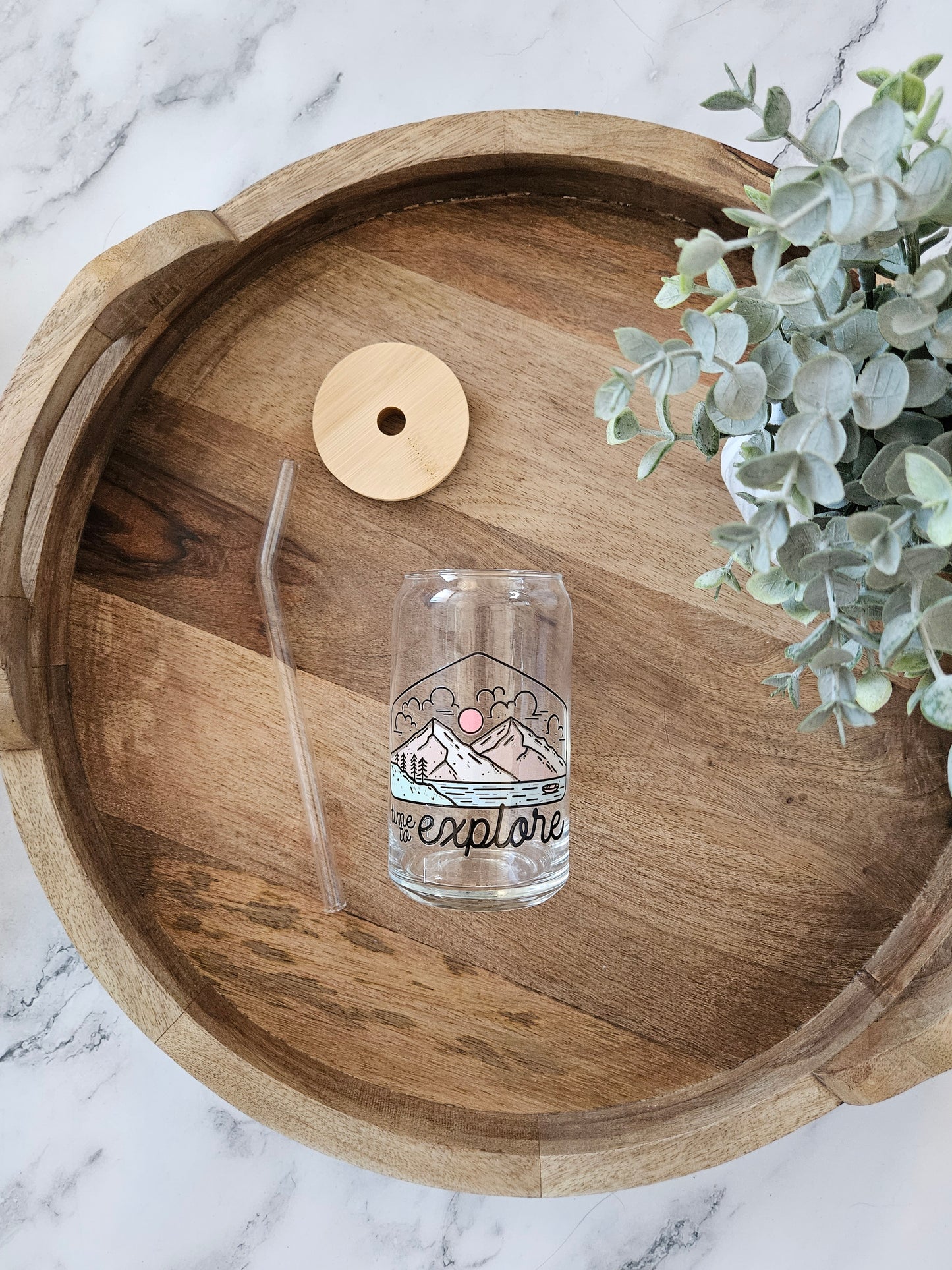 Explore Glass Cup - Desert Blossom Gifts