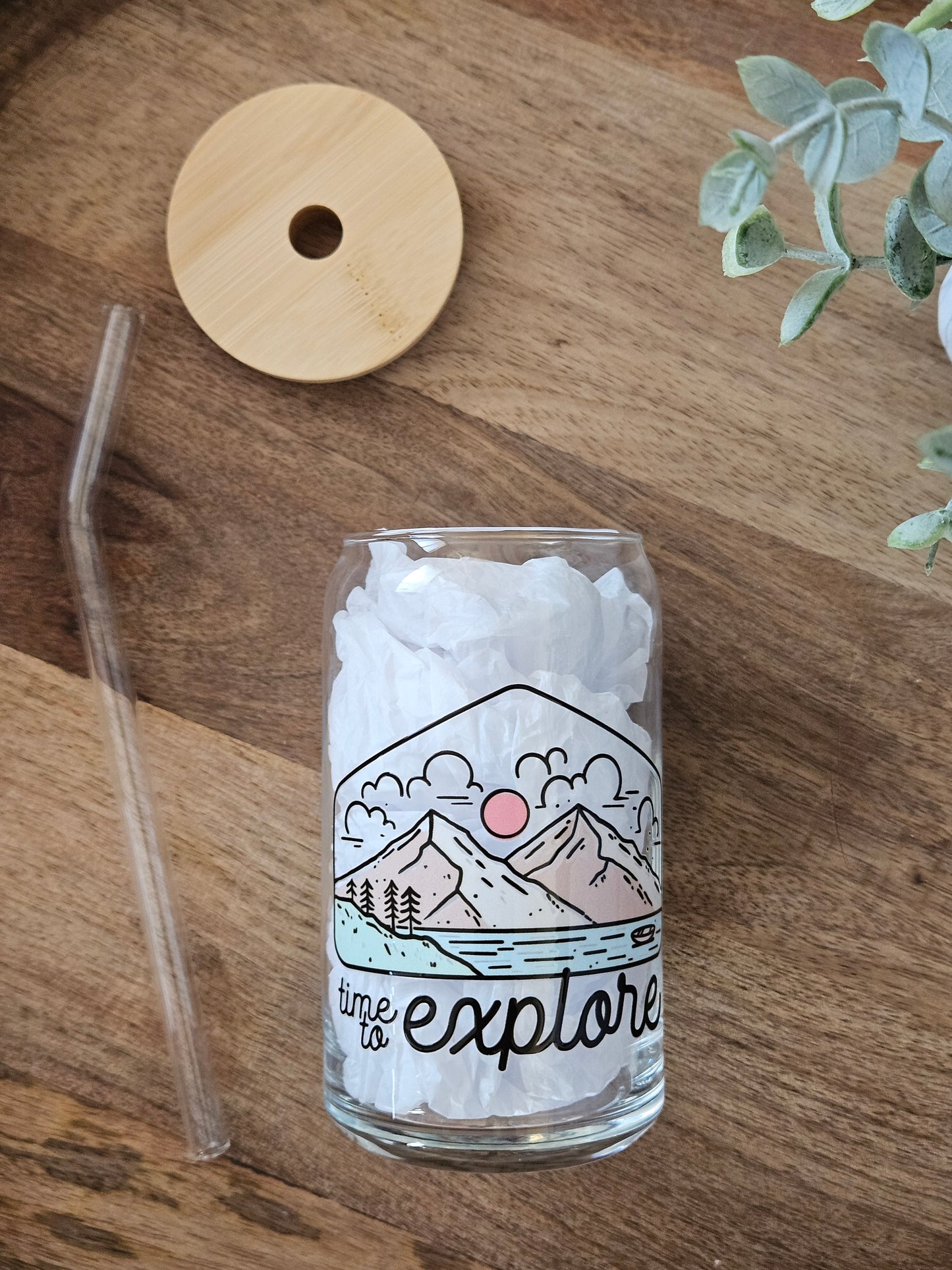 Explore Glass Cup - Desert Blossom Gifts