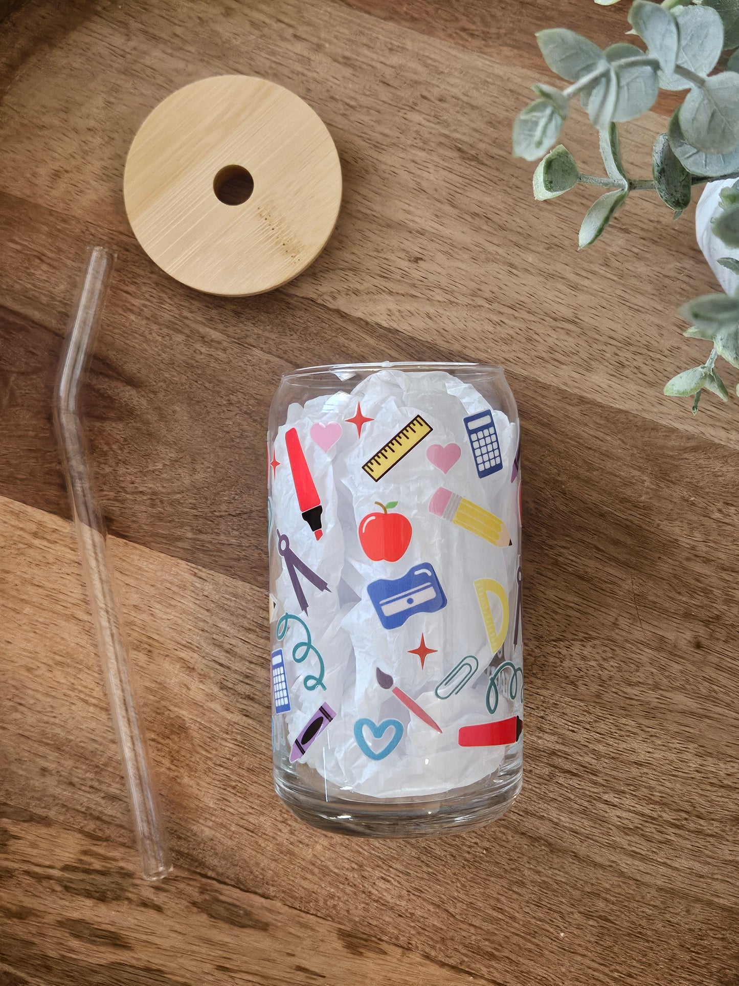 Teacher Glass Cup - Desert Blossom Gifts