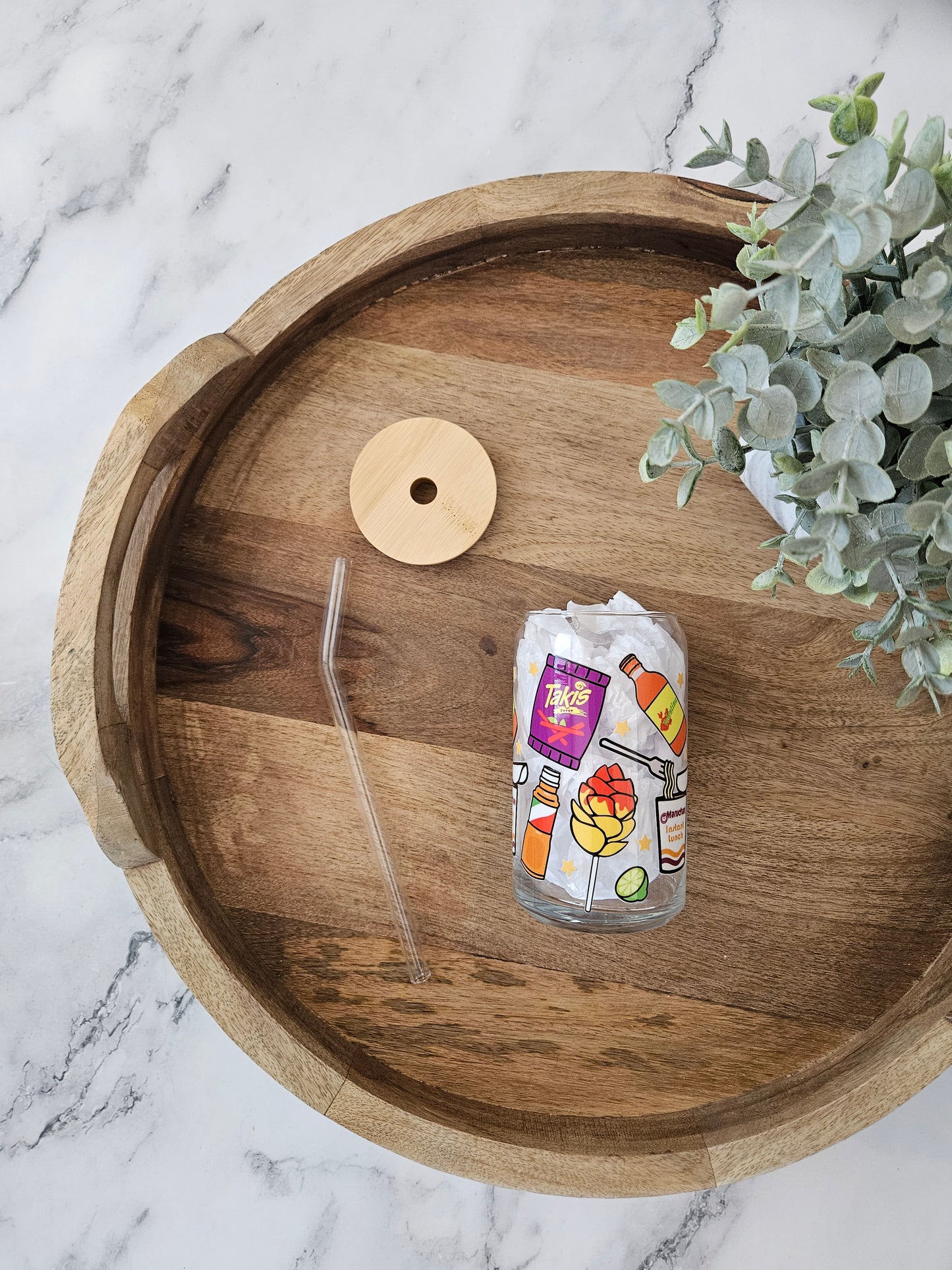 Takis Glass Cup - Desert Blossom Gifts