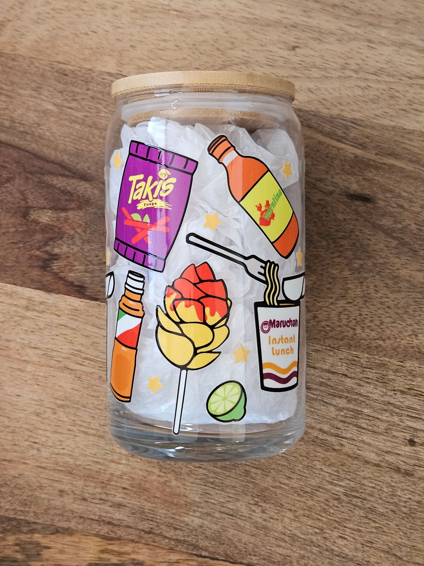 Takis Glass Cup - Desert Blossom Gifts