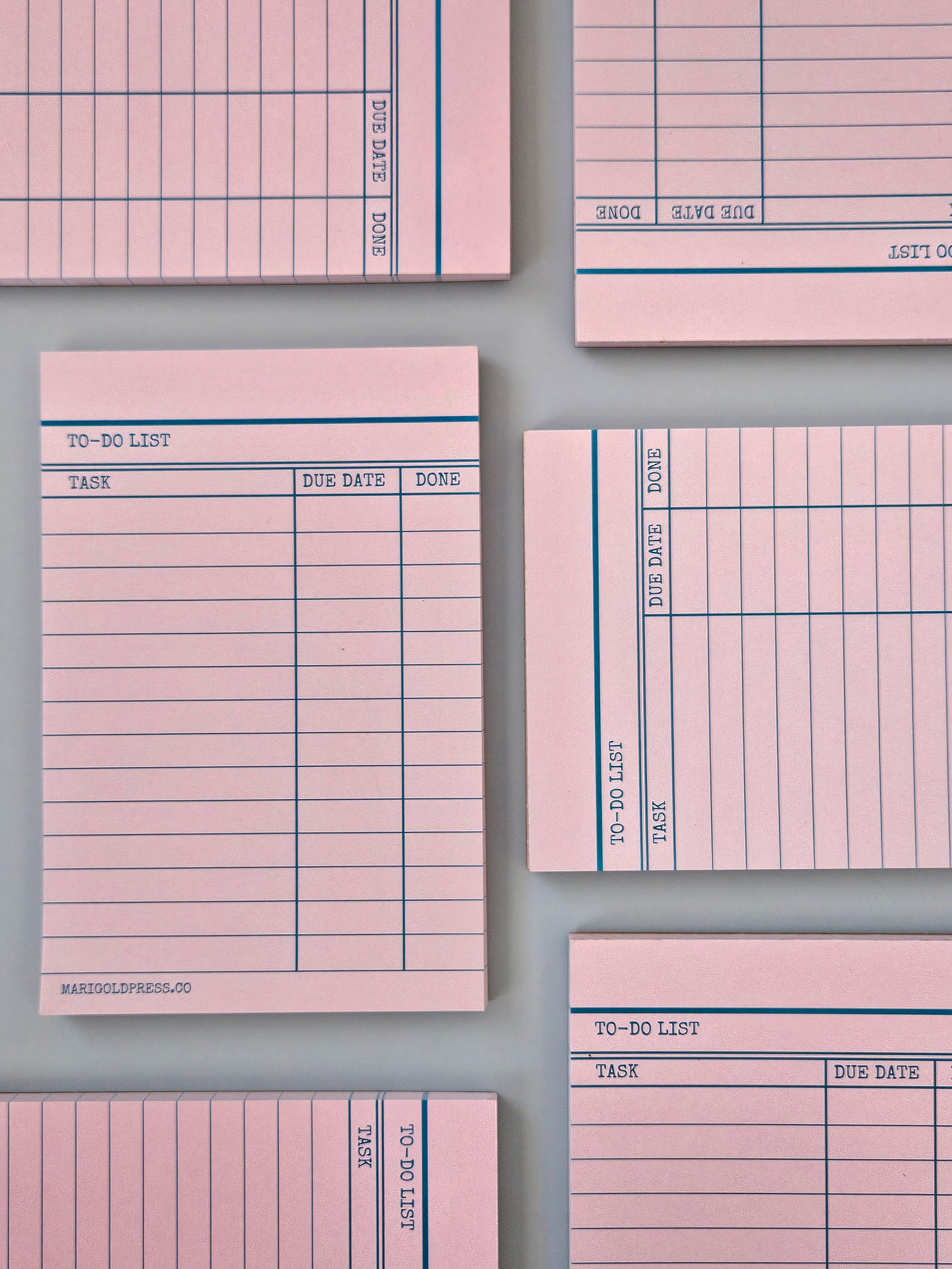Library Card Notepad - Desert Blossom Gifts
