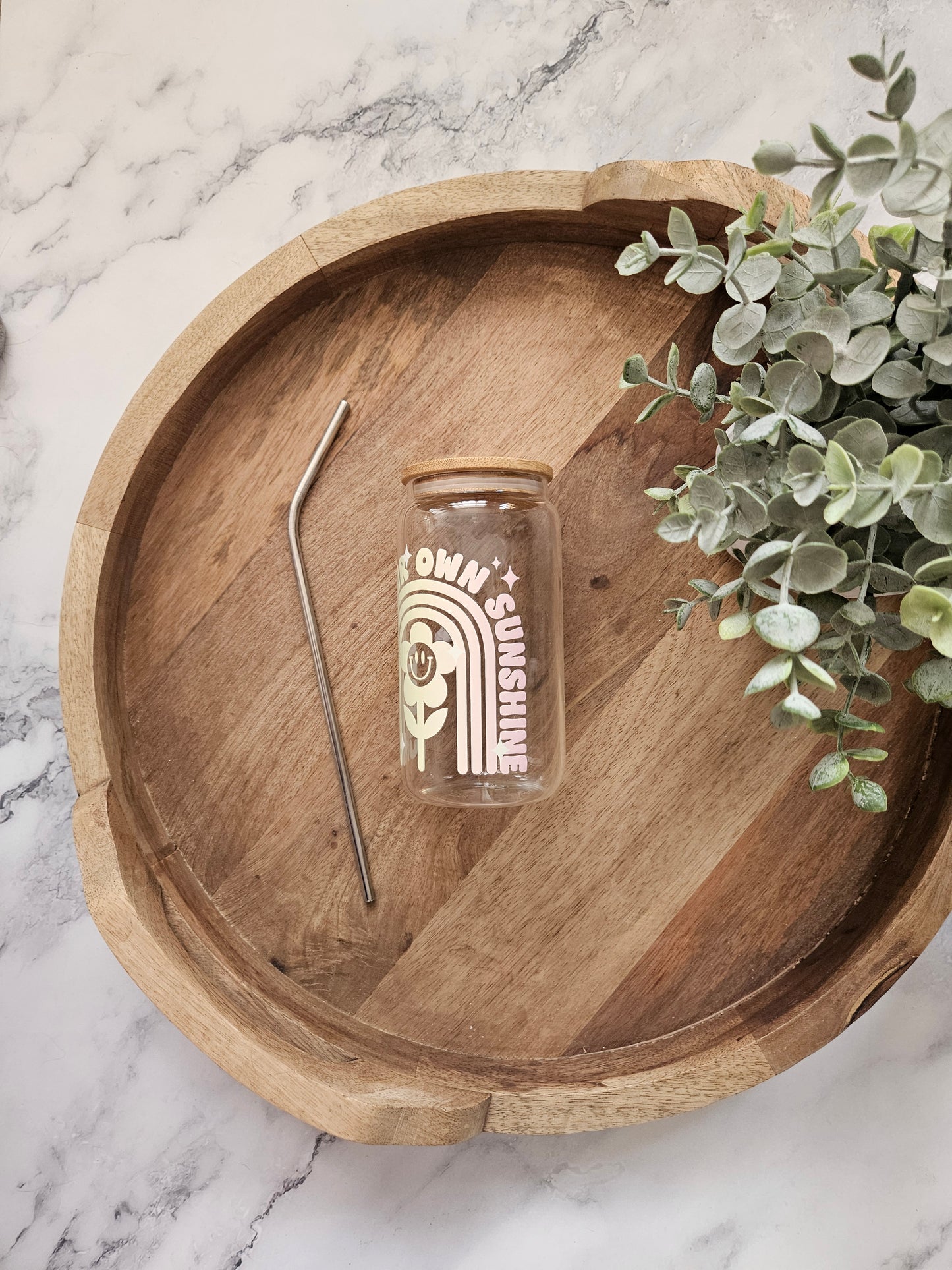 Create Your Own Sunshine Glass Cup - Desert Blossom Gifts