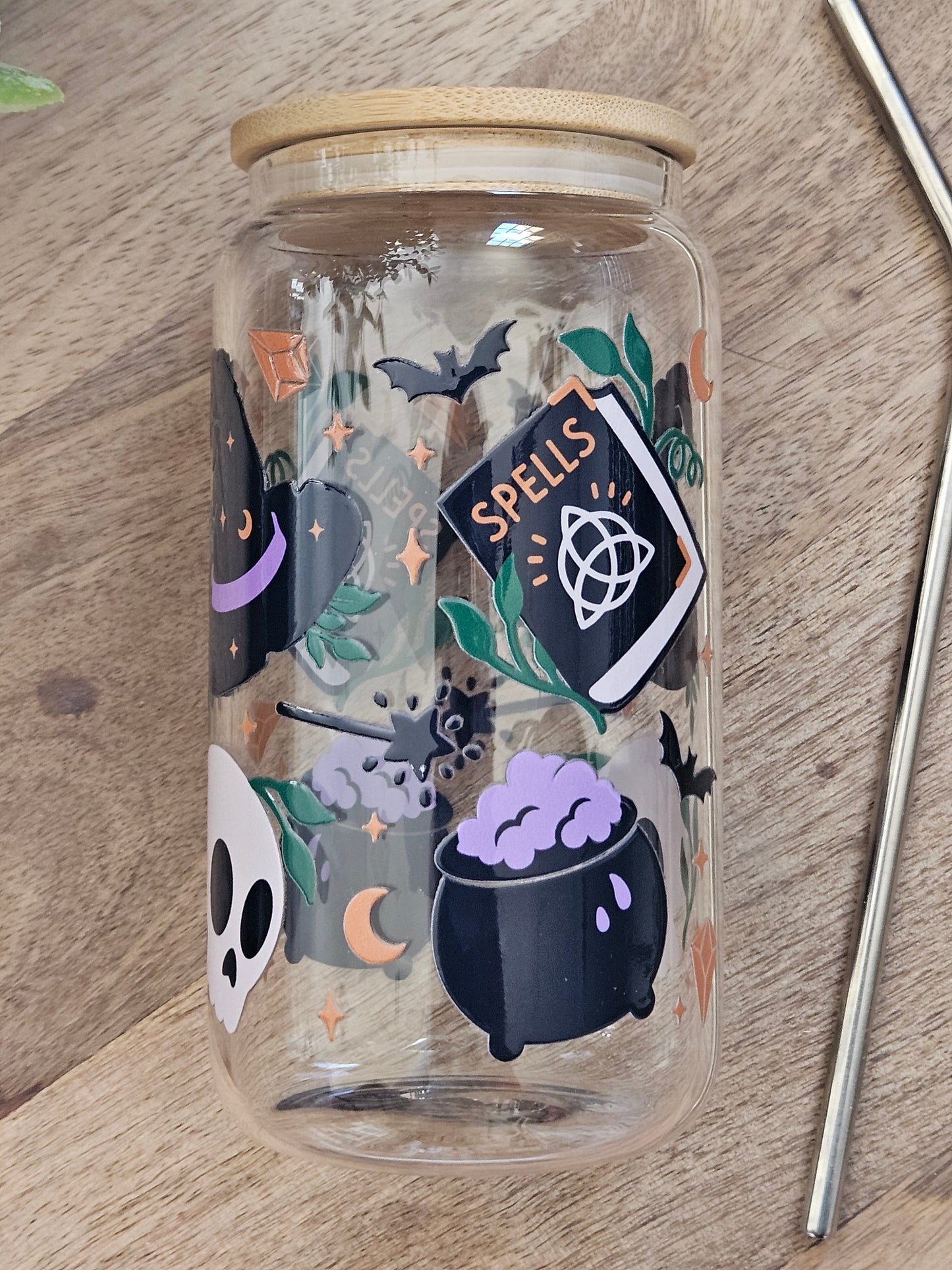 Z Witches Brew Glass Cup - Desert Blossom Gifts