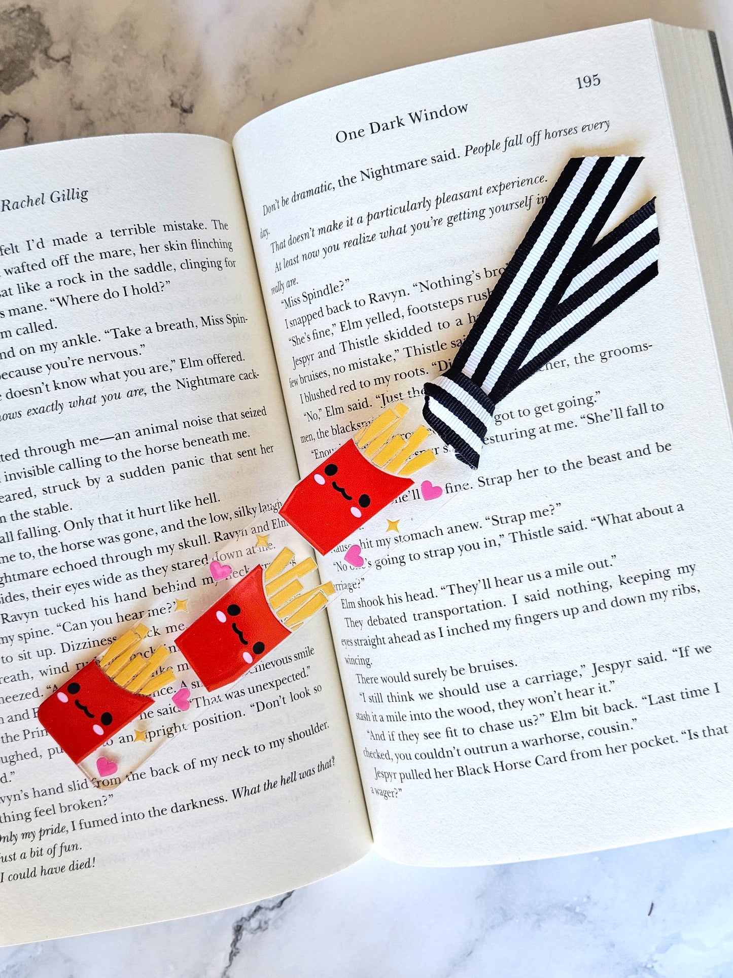 Kawaii French Fries Bookmark