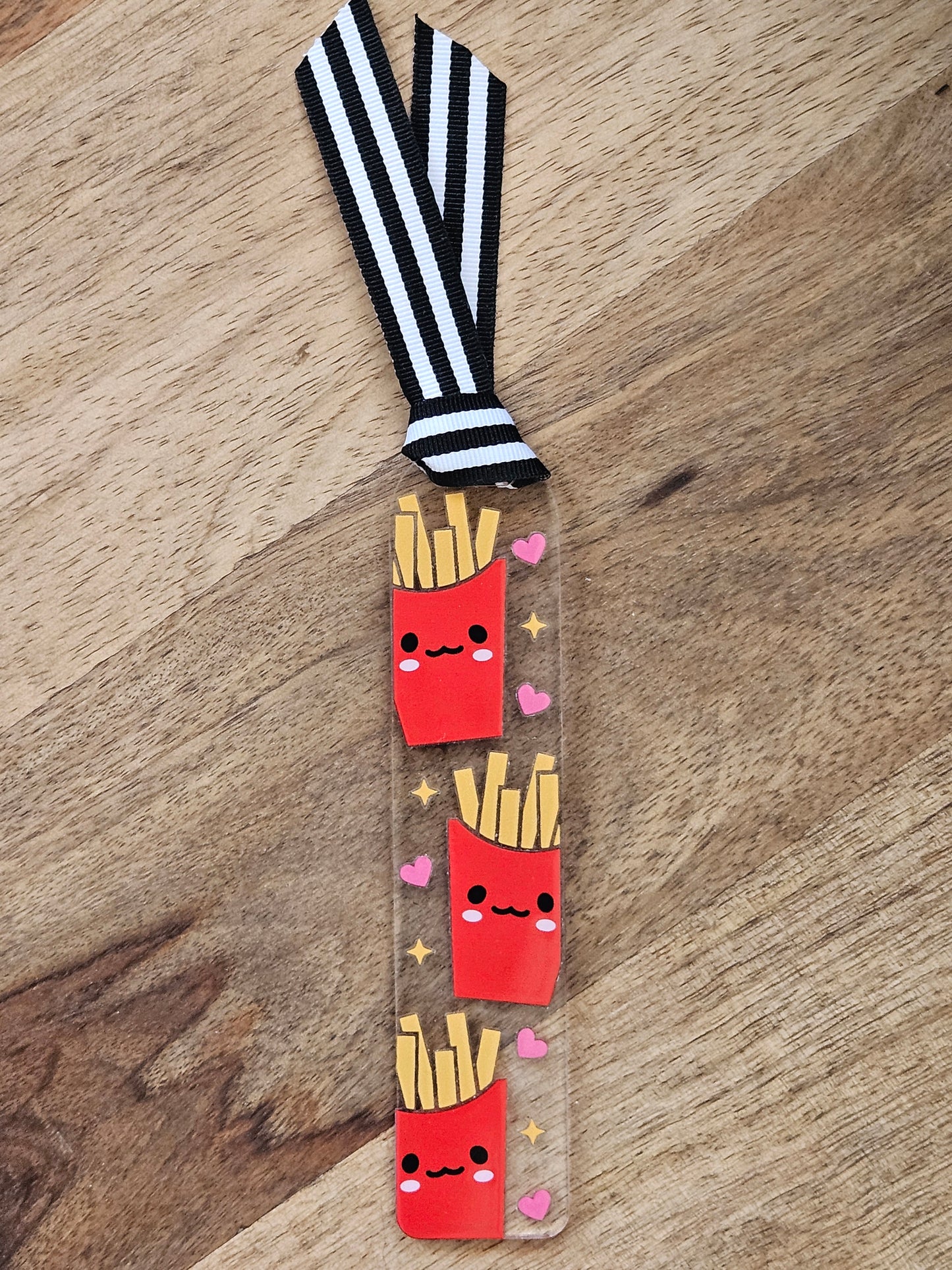 Kawaii French Fries Bookmark