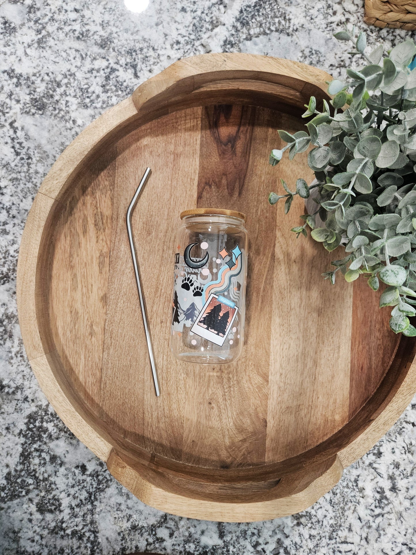 Another Day Glass Cup - Desert Blossom Gifts