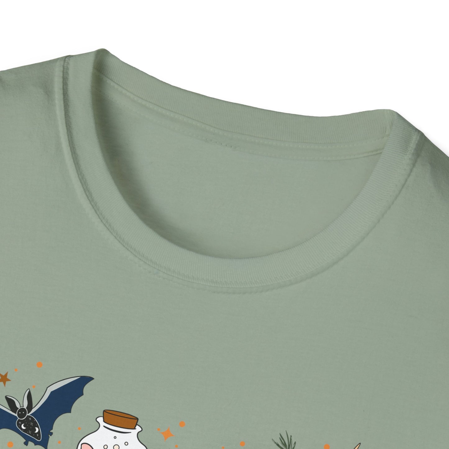 Boho Mystic Unisex T-Shirt, Cute Casual Tee for Everyday Wear, Perfect for Halloween, Gift for Witchy Friends, Trendy Graphic Tee