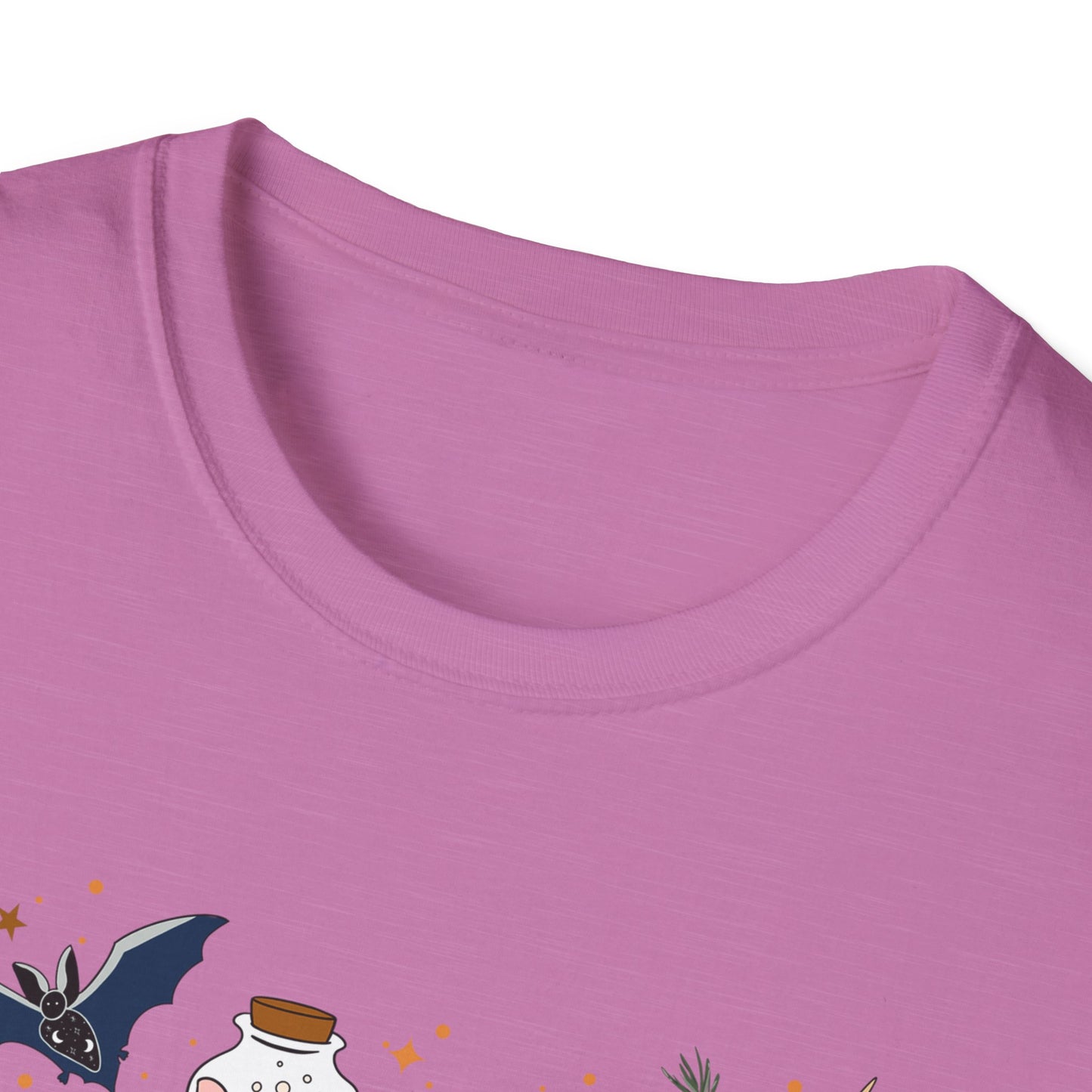 Boho Mystic Unisex T-Shirt, Cute Casual Tee for Everyday Wear, Perfect for Halloween, Gift for Witchy Friends, Trendy Graphic Tee