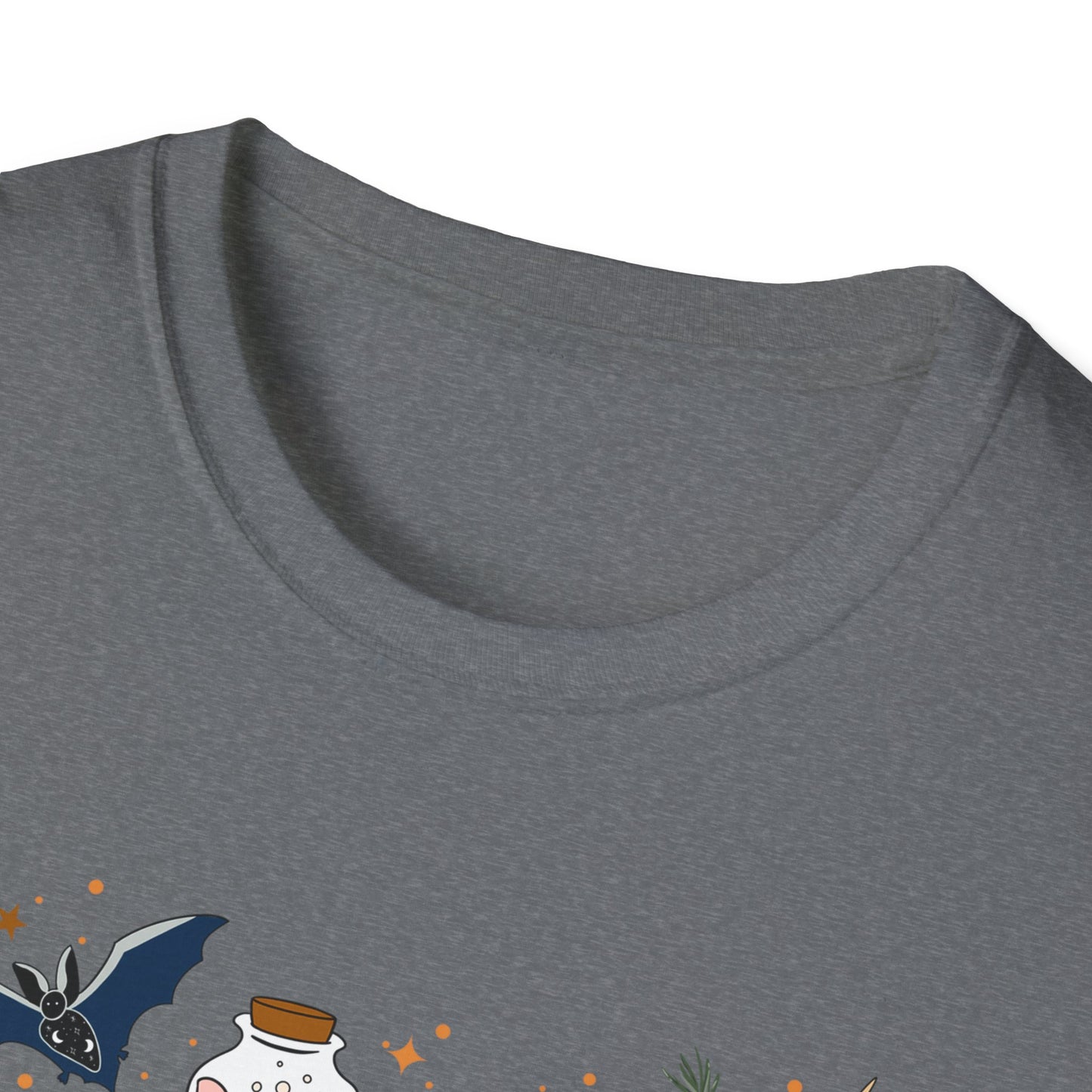 Boho Mystic Unisex T-Shirt, Cute Casual Tee for Everyday Wear, Perfect for Halloween, Gift for Witchy Friends, Trendy Graphic Tee