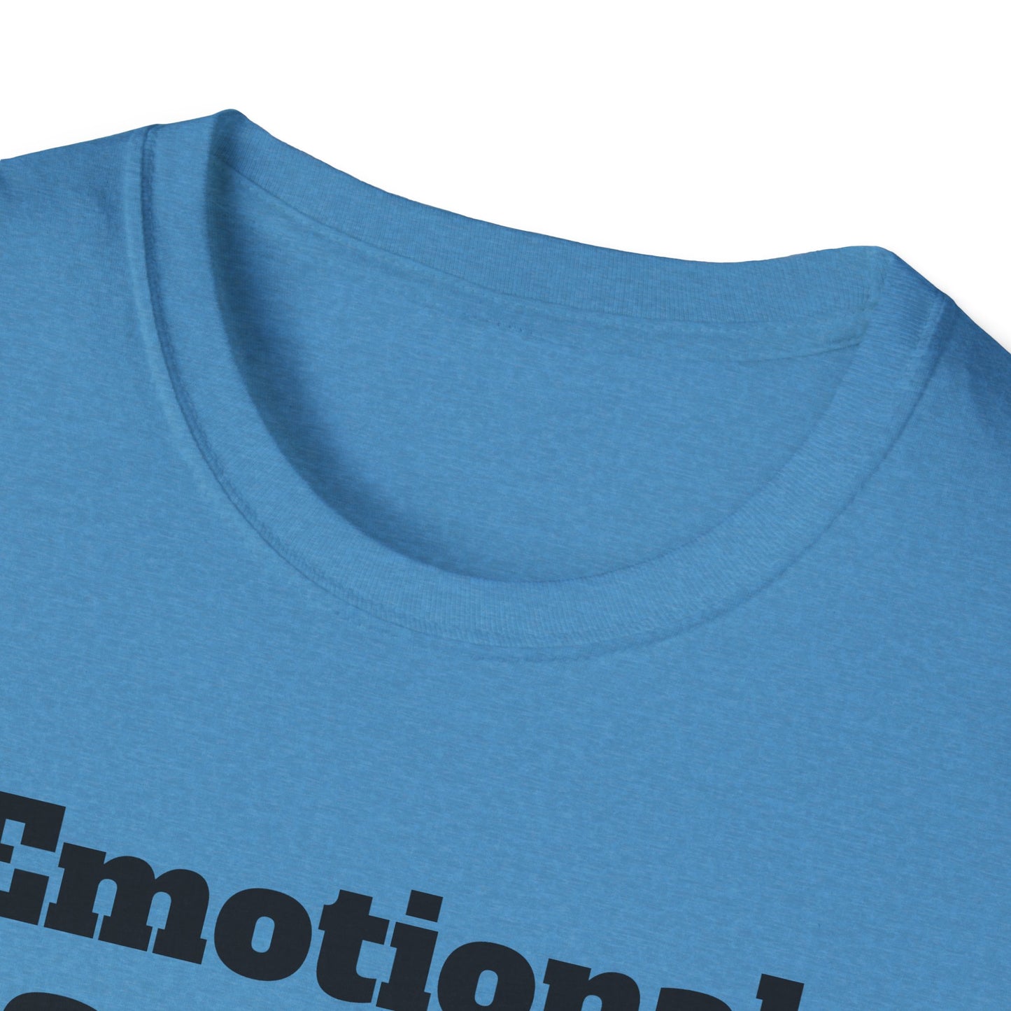 Emotional Support Human T-Shirt, Unisex Funny Tee, Pet Lover Gift, Animal Support Shirt, Casual Wear for Humans, Cute Animal Paw Print