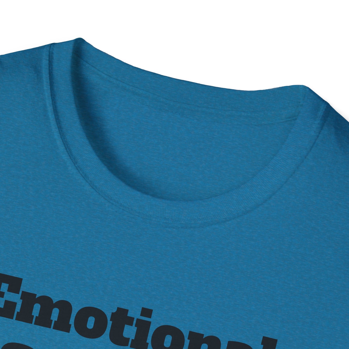 Emotional Support Human T-Shirt, Unisex Funny Tee, Pet Lover Gift, Animal Support Shirt, Casual Wear for Humans, Cute Animal Paw Print