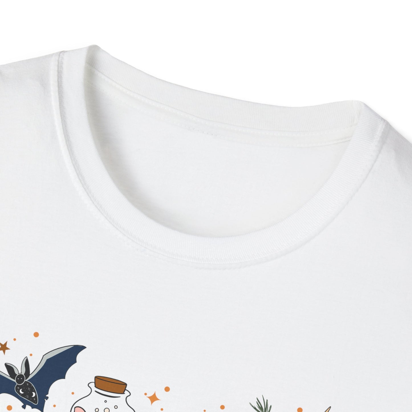Boho Mystic Unisex T-Shirt, Cute Casual Tee for Everyday Wear, Perfect for Halloween, Gift for Witchy Friends, Trendy Graphic Tee