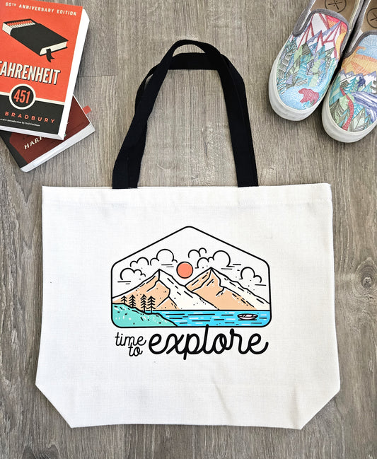 Explore Canvas Bag