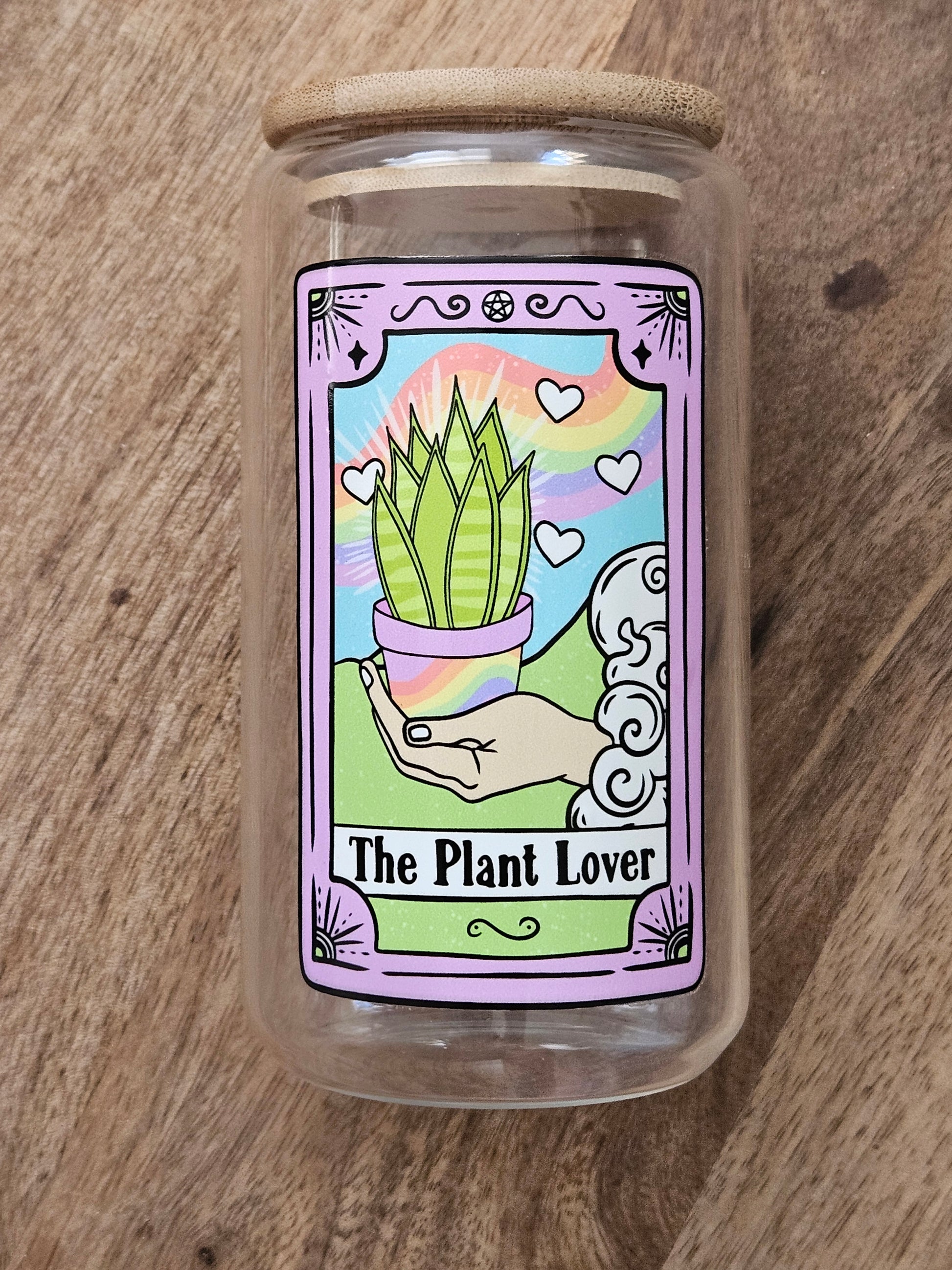 Plant Lover Glass Cup - Desert Blossom Gifts