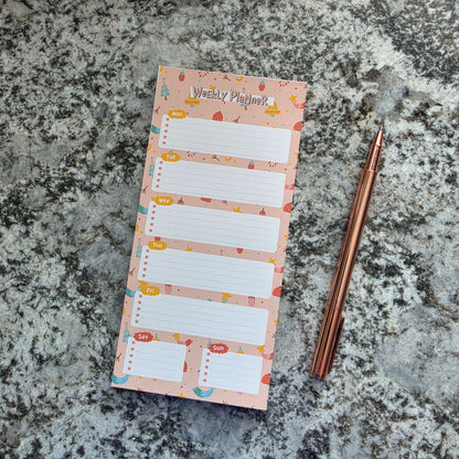 Christmas Weekly Planner Notepad