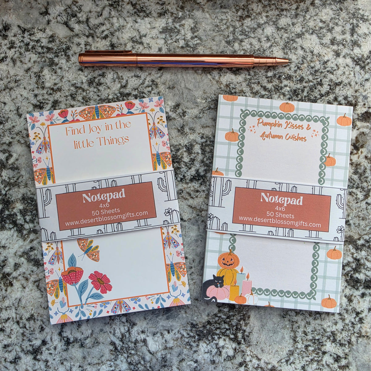 Pumpkin Kisses Notepad
